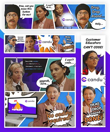 Candu Cartoons banner by buriba