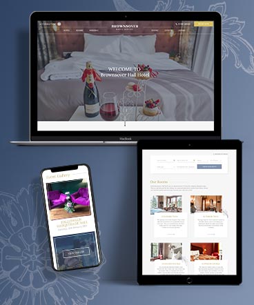 Browsnover hall hotel rooms on its website developed by buriba
