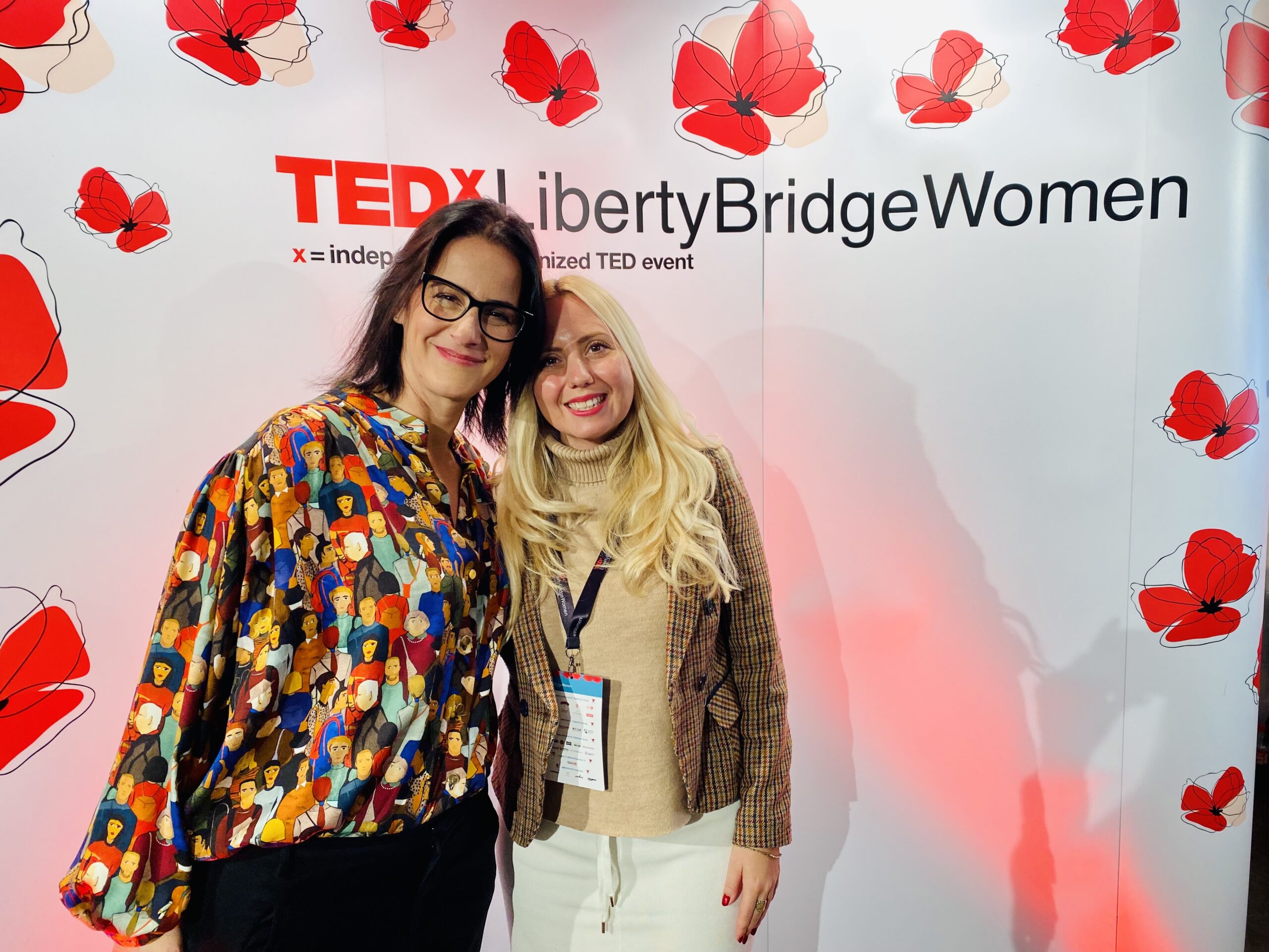 TED Talk. Barbara Burian and Sevcsik M Anna at TEDx Liberty Bridge Women Conference